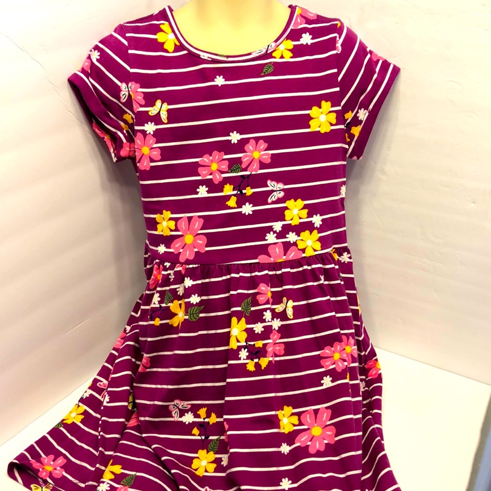 Jumping beans NWOT 6x 100%cotton all day play dress very soft and flowey